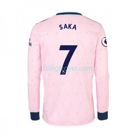 Billige Fotballdrakter Arsenal Bukayo Saka 7 Tredjedraktsett 2022/23 Langermet